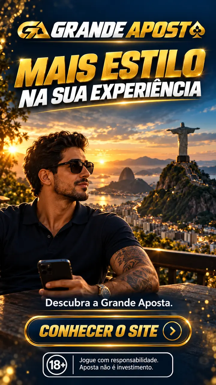 Grande Aposta — MAIS ESTILO NA SUA EXPERIÊNCIA